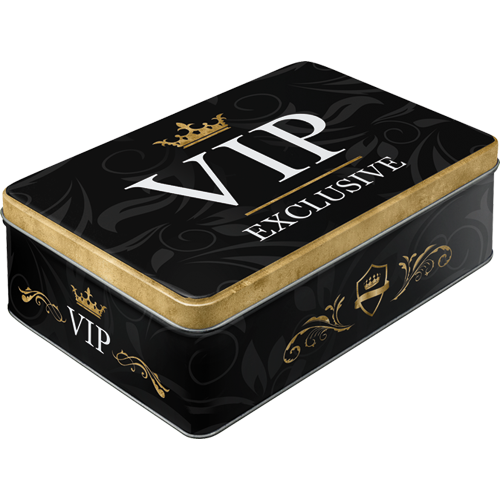 Blechdose Flach VIP Exclusive (Neuware) NostalgicArt