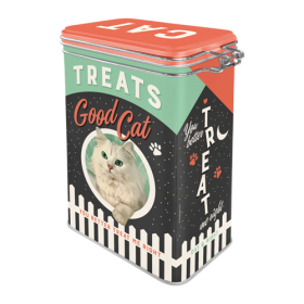 Blechdose Aromadose »Good Cat Treats«(Neuware) NostalgicArt