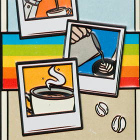 Blechdose Aromadose »Polaroid - Coffee & Camera«  (Neuware) NostalgicArt