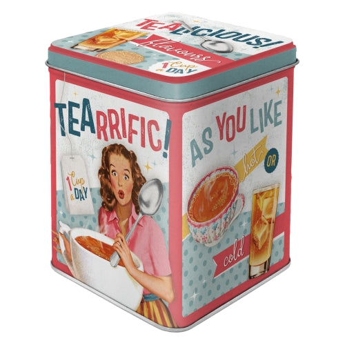 Teedose »Tealicious & Tearrific« (Neuware incl. 19% MwSt.)