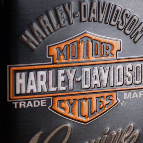 Blechdose Teedose  »Harley-Davidson - Genuine Logo« (Neuware) NostalgicArt