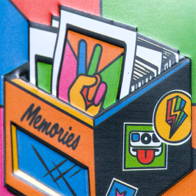Blechdose Teedose »Polaroid - Instant Memories« (Neuware) NostalgicArt