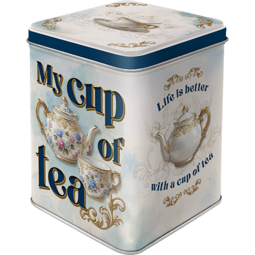 Blechdose Teedose »My Cup of Tea« (Neuware) NostalgicArt