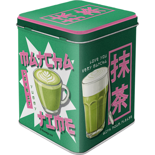 Blechdose Teedose  Matcha Time  (Neuware) NostalgicArt