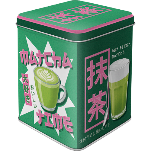 Blechdose Teedose  Matcha Time  (Neuware) NostalgicArt