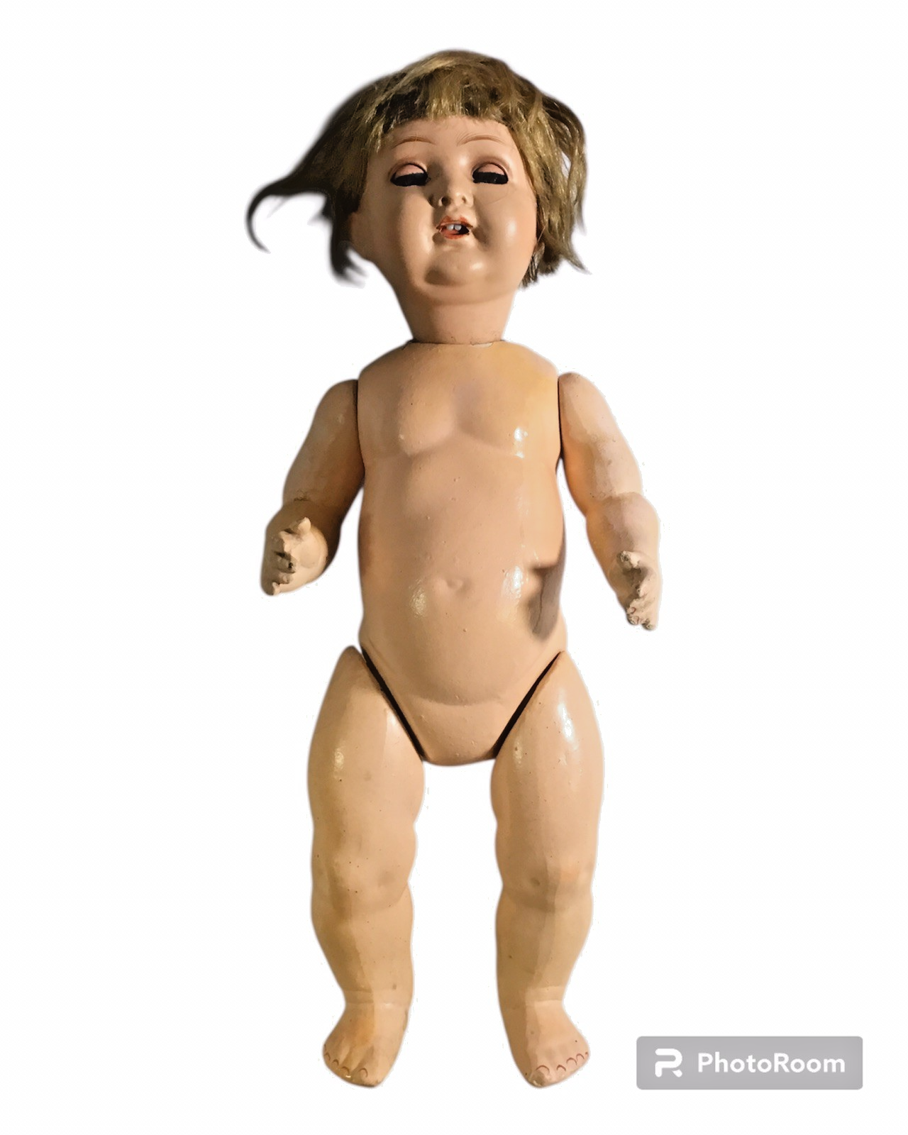 Alte Puppe – 33 cm – Germany 133/9½ – Schlafaugen –Massekörper