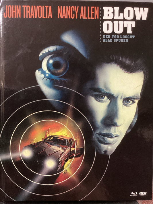 Blow Out - Der Tod löscht alle Spuren - Bluray DVD - TOP Mediabook Blu-Ray