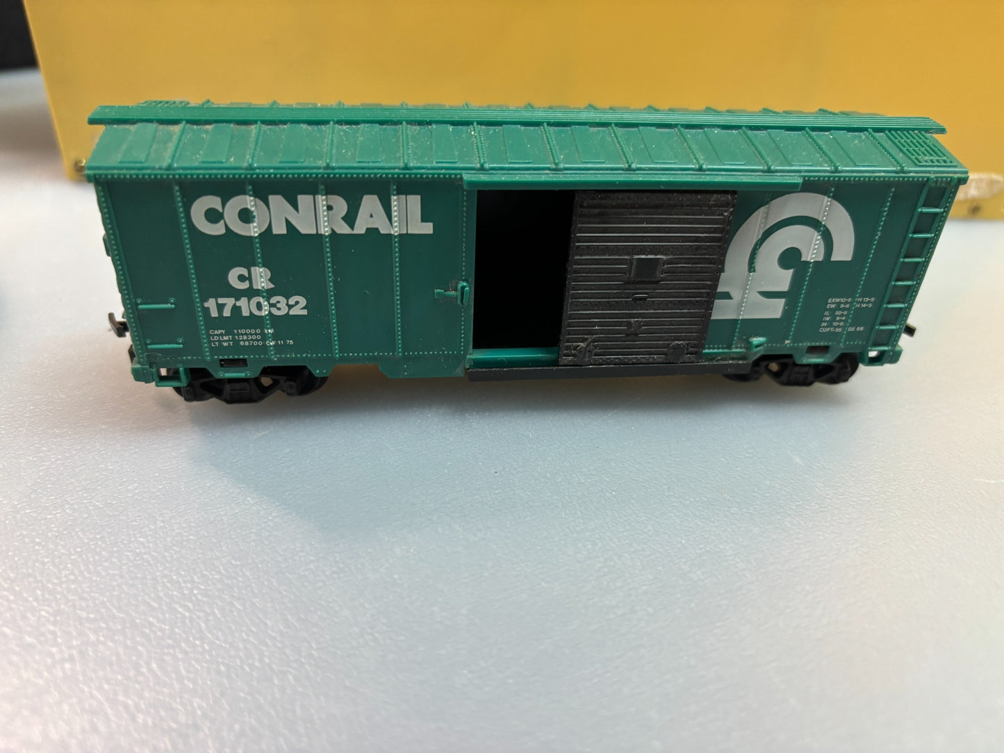 H0 Güterwagen Conrail CR 171032 Schiebewandwagen Modellbahn USA ohne OVP