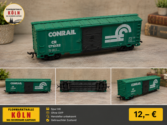 H0 Güterwagen Conrail CR 171032 Schiebewandwagen Modellbahn USA ohne OVP
